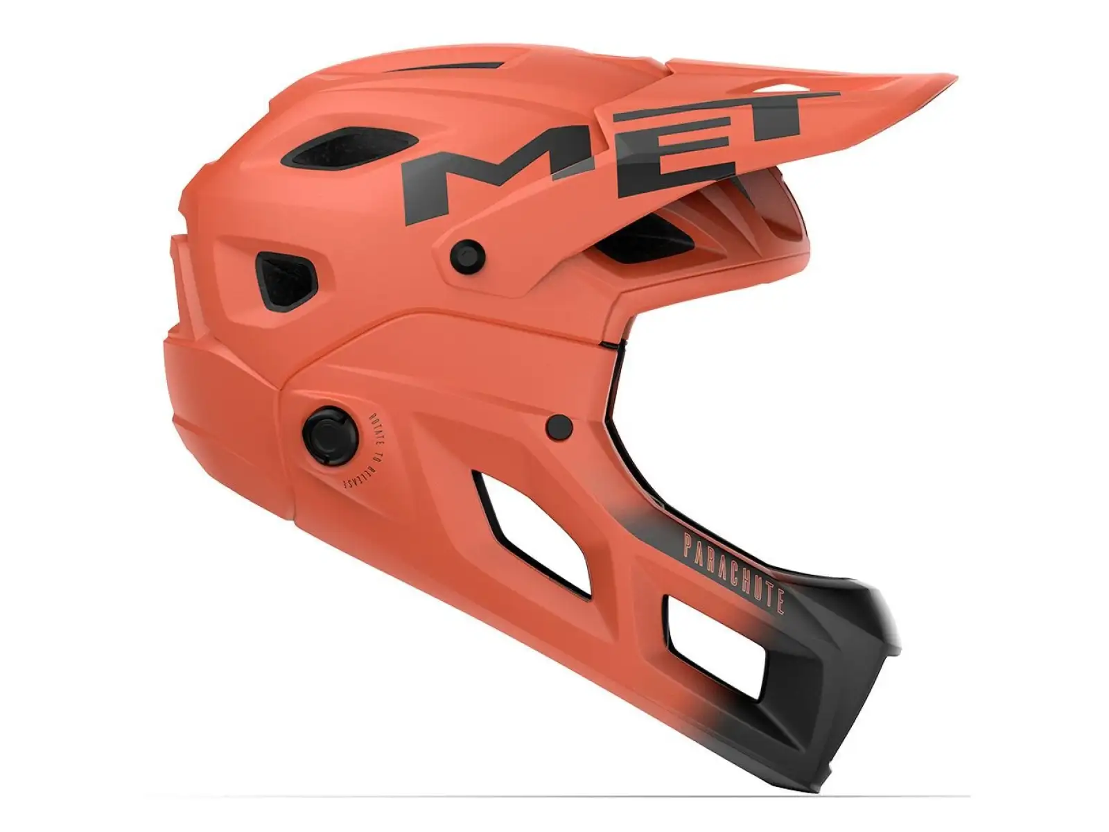 MET Parachute MCR Mips helmet Rust Black