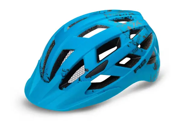 R2 Lumen Junior children's helmet blue/black/matte