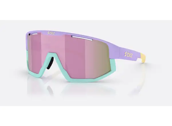 Bliz Fusion Small sunglasses Matt Pastel Purple/Brown&Rose Mirror
