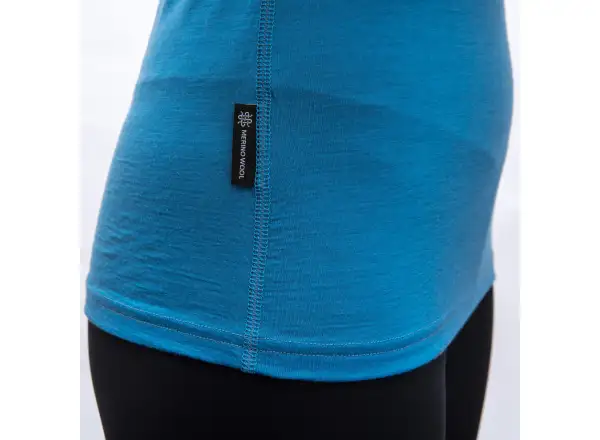 Sensor Merino Impress women's long sleeve shirt blue/universe