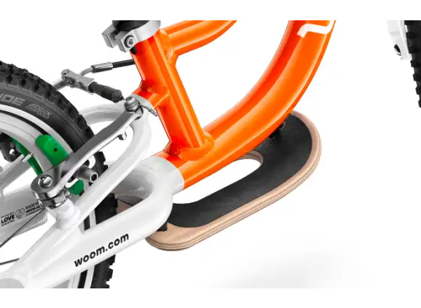 Woom 1 Plus children's balance bike 14" Flame Orange
