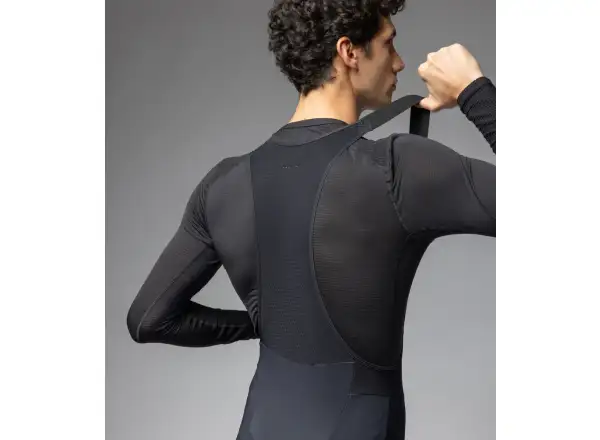 Alé R-EV1 Speedfondo Plus men's winter bib tights with pad Black