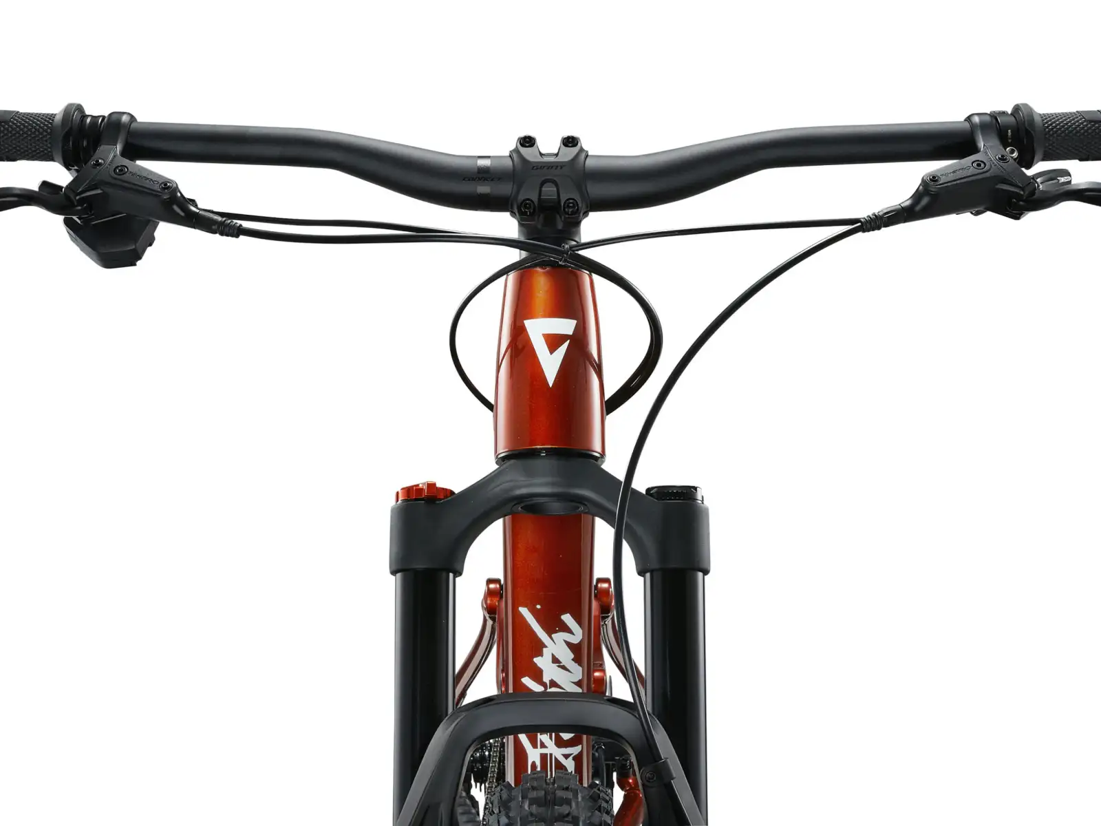 Giant Faith 27.5"/26" children's full suspension bike Copper