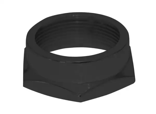 Force upper headset nut 1" black