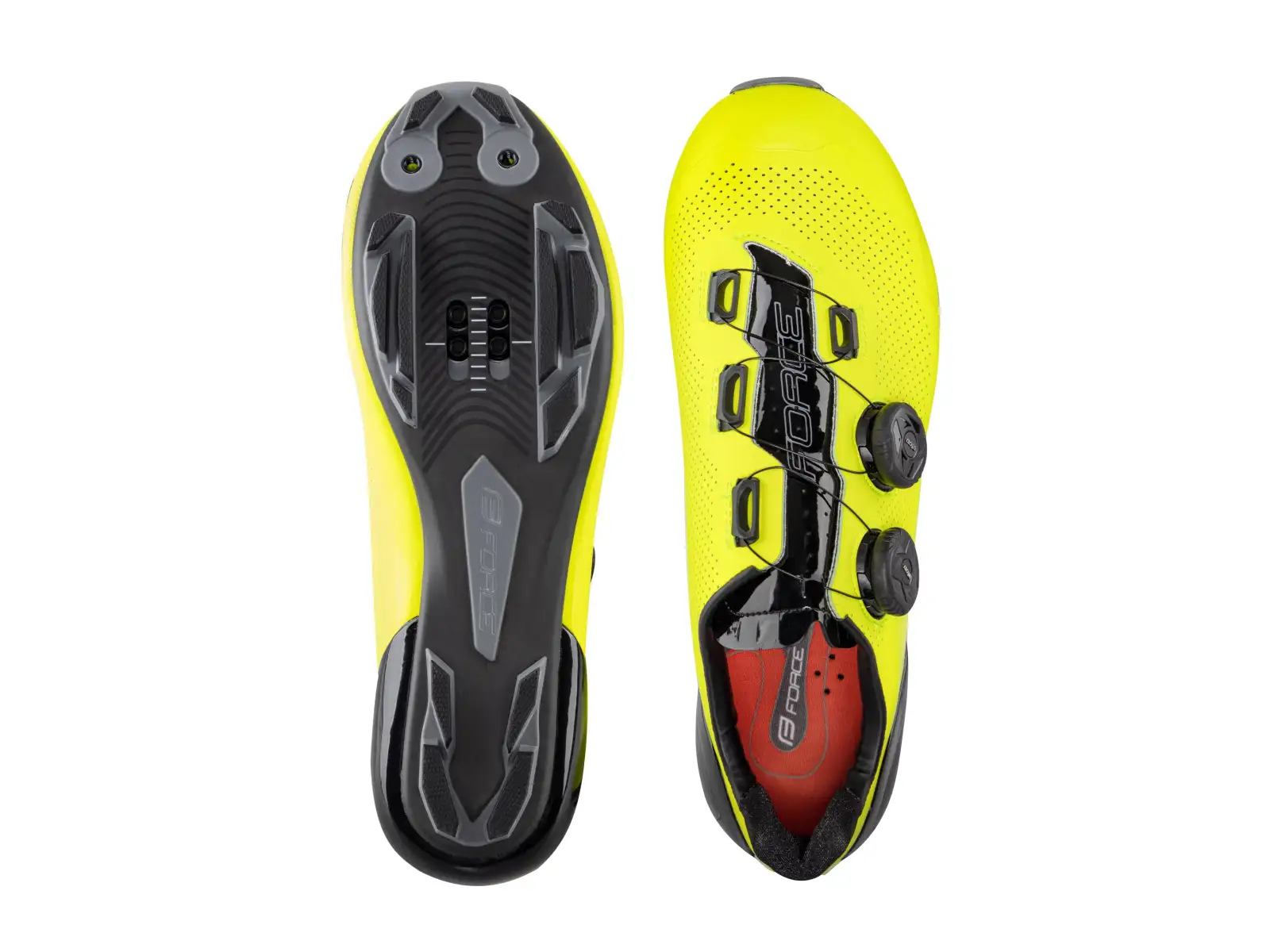 Force Warrior Carbon MTB men's cycling shoes Fluo