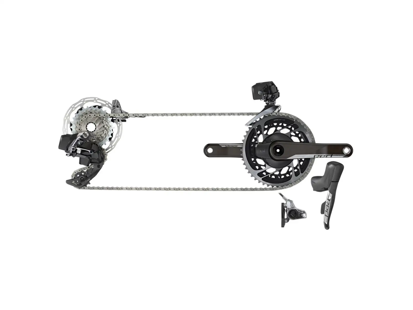 Sram Red eTap AXS HRD 2x12-speed Road Set – 6B Discs