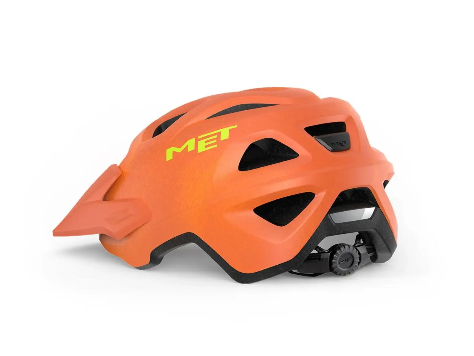 MET Eldar cycling helmet orange matte size UNI