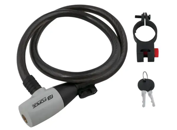 Force lock spiral 80 cm/12 mm with holder