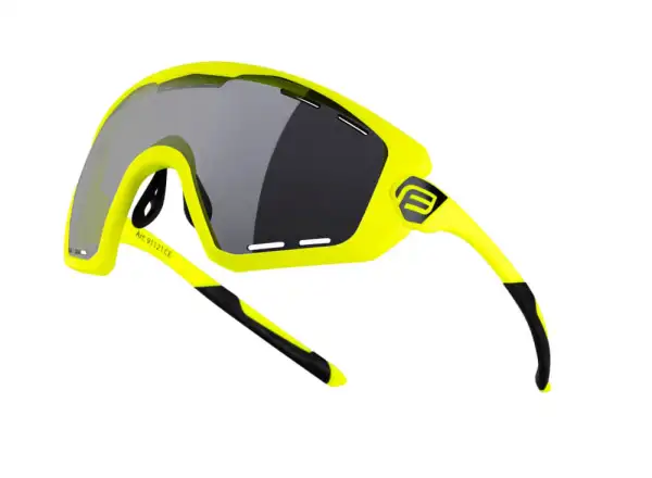 Force Ombro Plus cycling glasses fluo/black lenses
