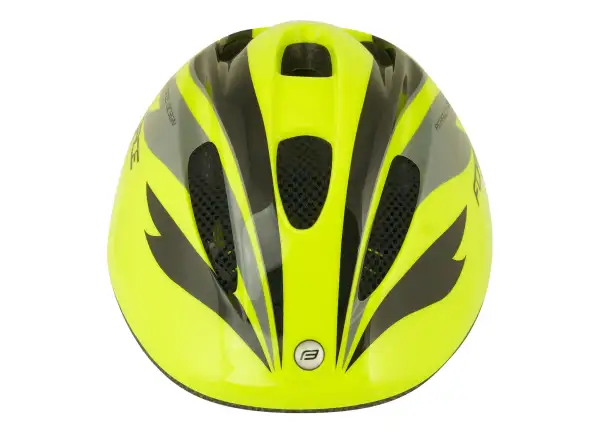 Force Fun Stipes kids' helmet fluo