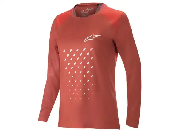 Alpinestars Stella ALPS 6.0 women's jersey long sleeve Red