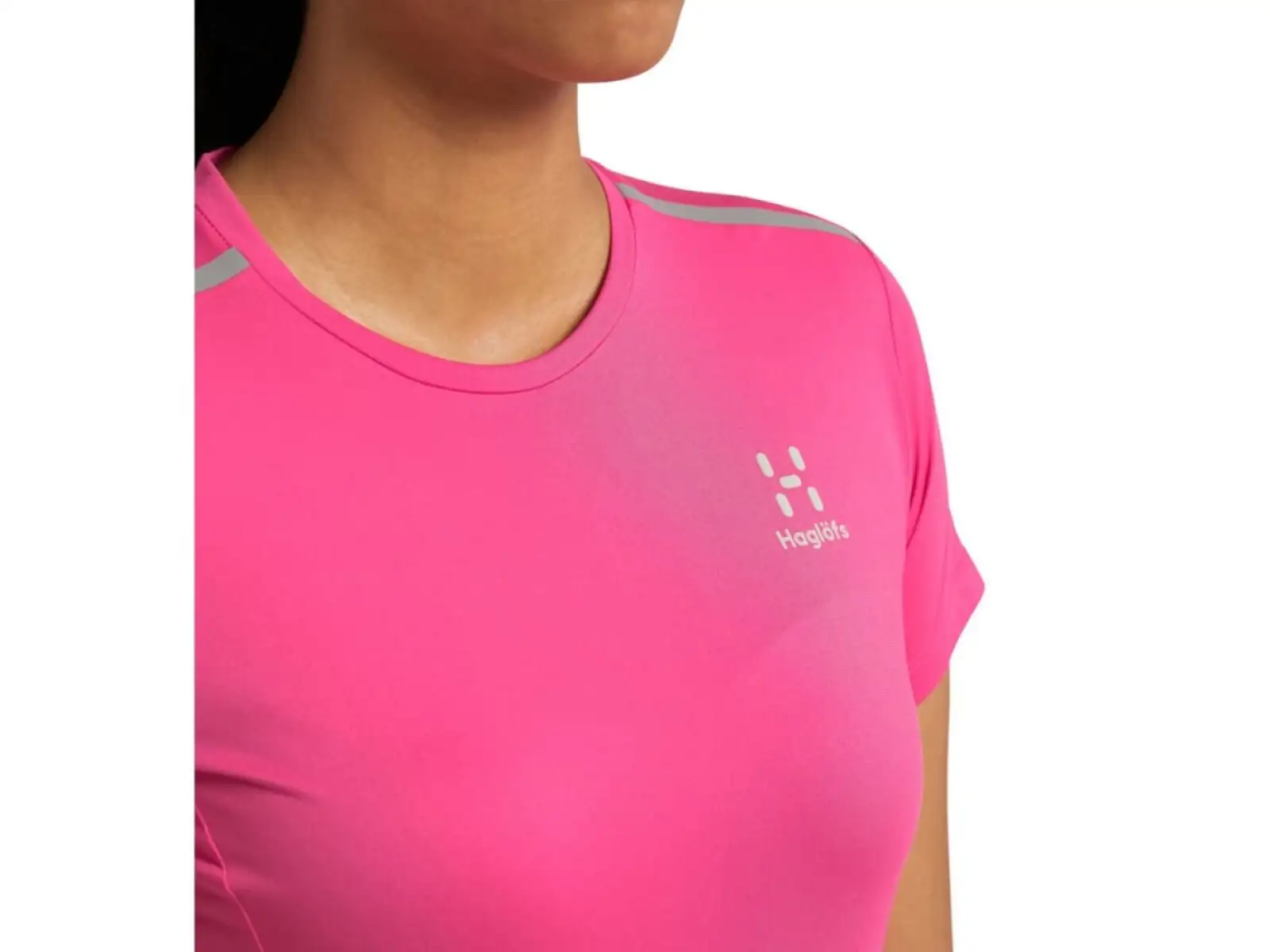Haglöfs L.I.M Tech women's T-shirt short sleeve pink