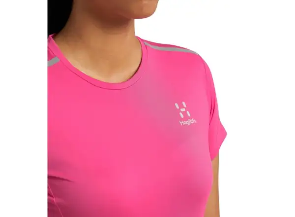 Haglöfs L.I.M Tech women's T-shirt short sleeve pink