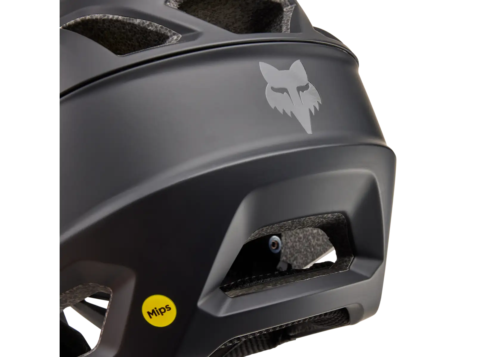 Fox Proframe MTB cycling helmet matte black