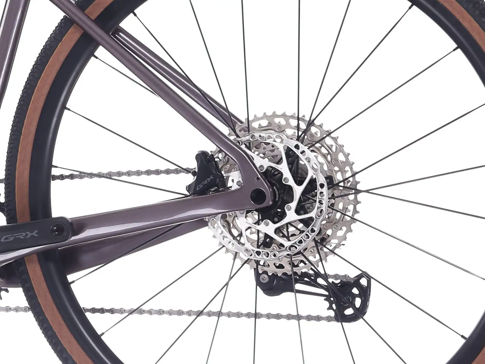 Rock Machine Lukk Cr 70 gravel bike Gloss Purple Garnet