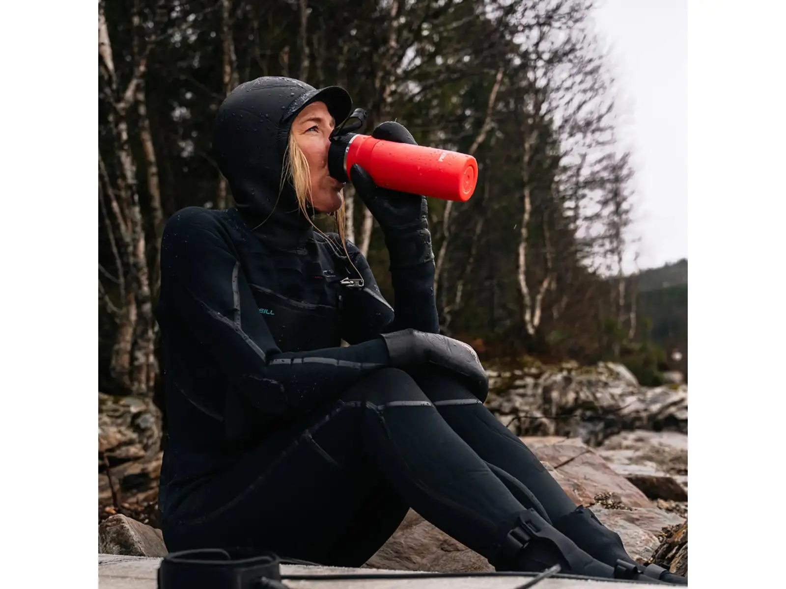 Primus Mika Insulated thermal mug 0.5 l Primus Red