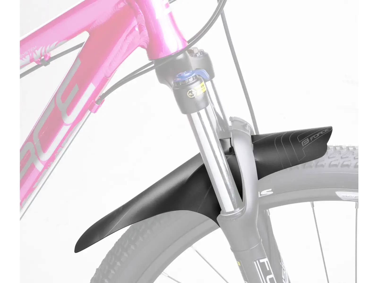 Force Tris mudguard front fork black