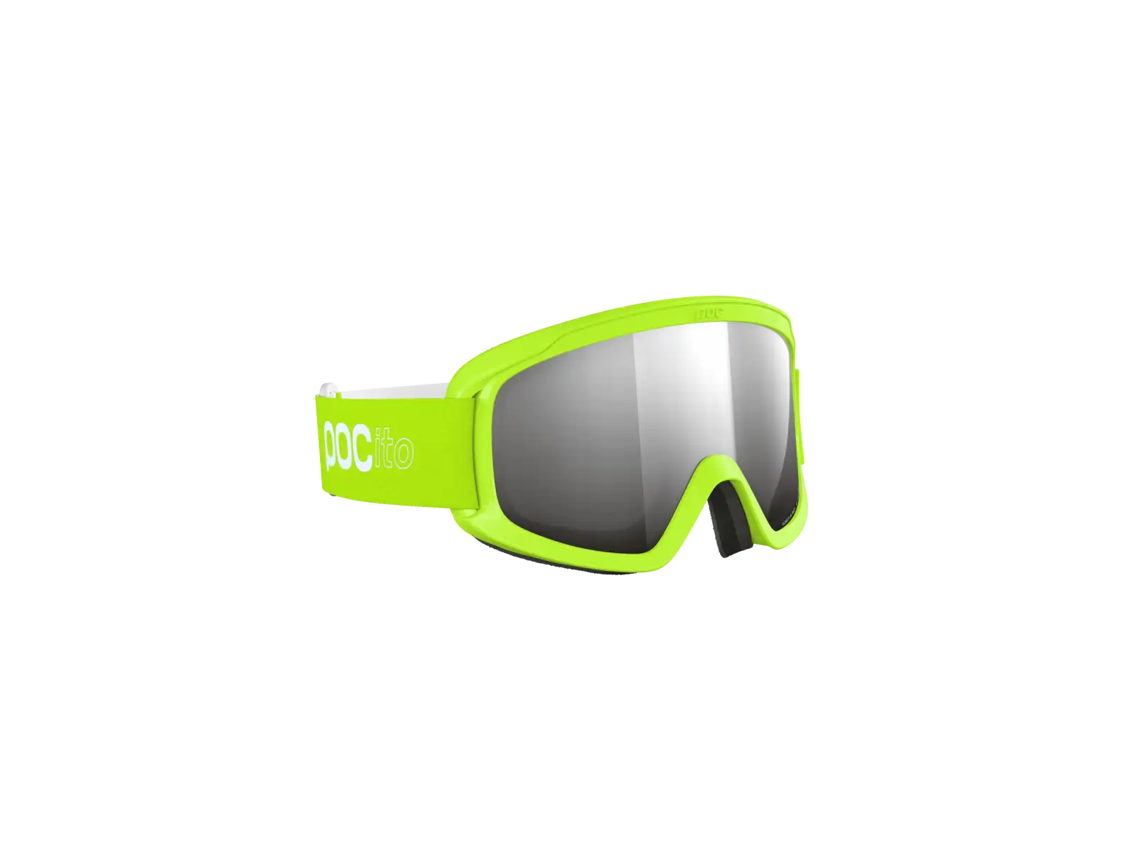 POC POCito Opsin kids ski goggles Fluorescent Yellow/Green/Partly Sunny Silver