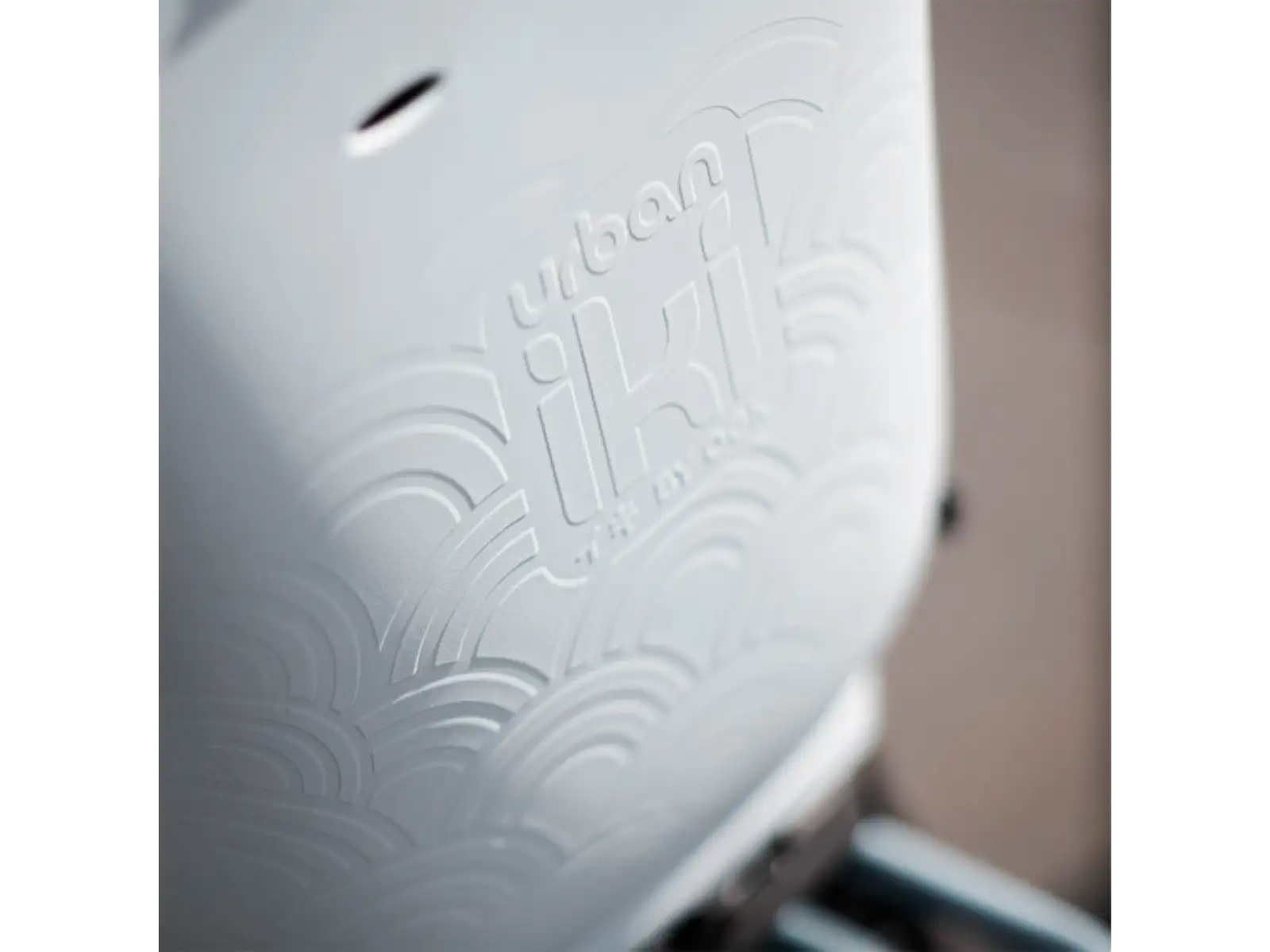 Urban Iki rear seat with adapter and frame carrier SET Shinju White/Bincho Black