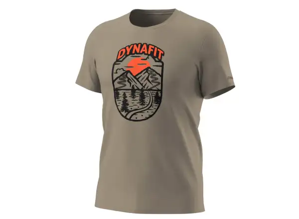 Dynafit Graphic Cotton men's T-shirt short sleeve Fallen Rock/Horizon