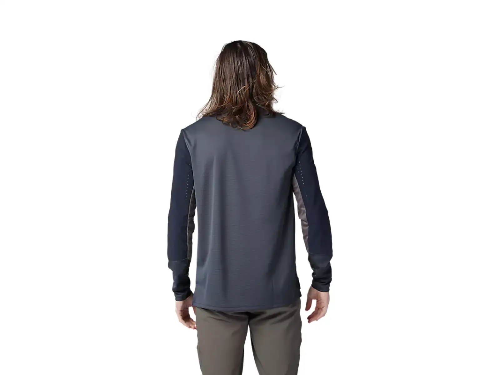 Fox Defend men's jersey long sleeve Graphite