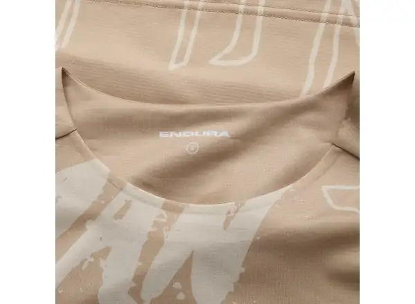 Endura SingleTrack Print Tee BSA women's jersey short sleeve Brown