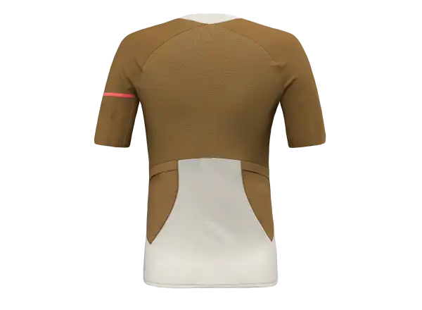 Salewa Vento AM HZT women's jersey short sleeve Oatmeal
