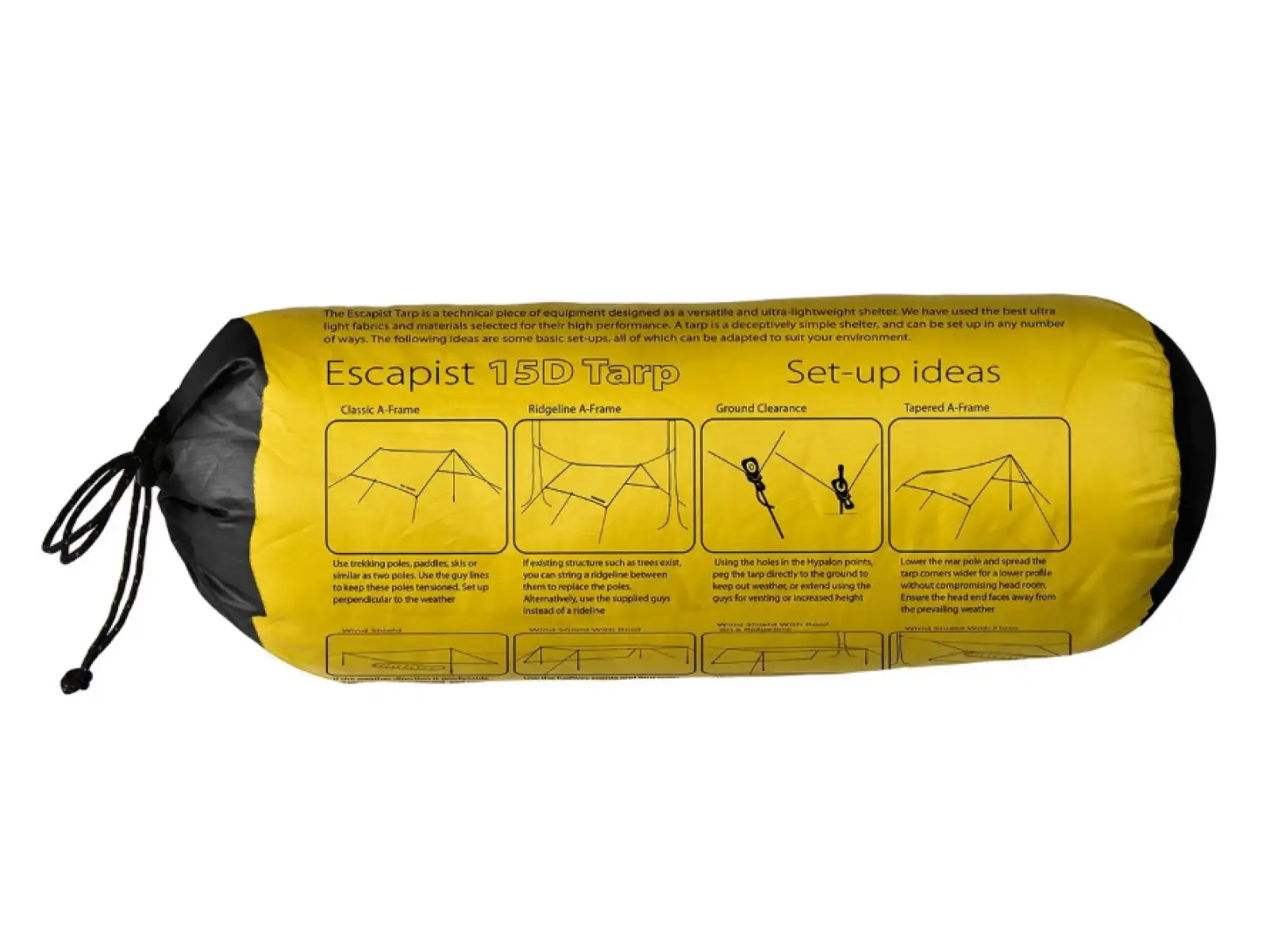 Sea to Summit Escapist 15D Tarp Large tarp shelter Lime