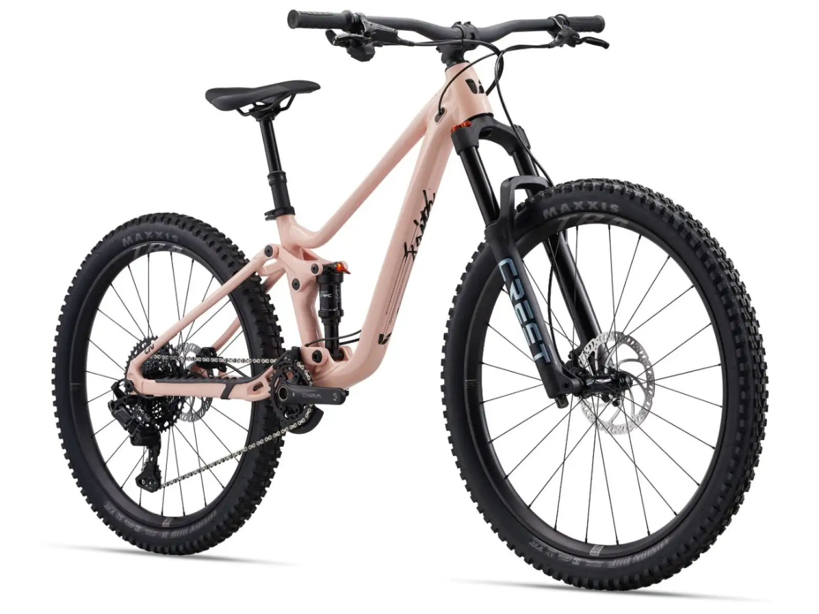 Liv Faith children's full-suspension bike 27.7"/26" Radiant Pink