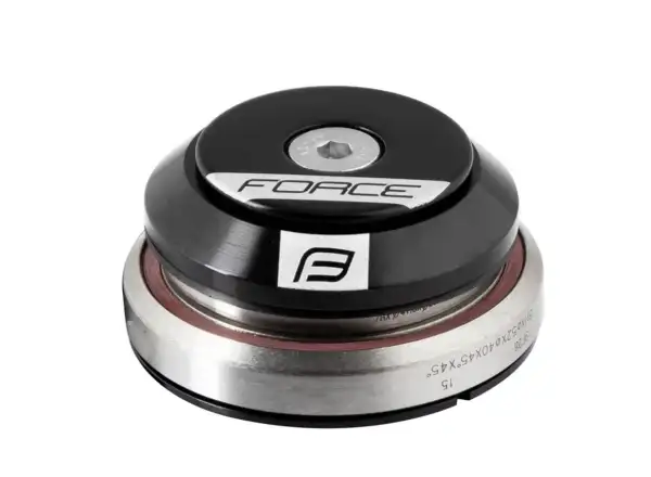 Force Taper 1 1/8"-1 1/2" integrated headset black NEW