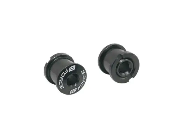 Force chainring bolts 5 pcs black