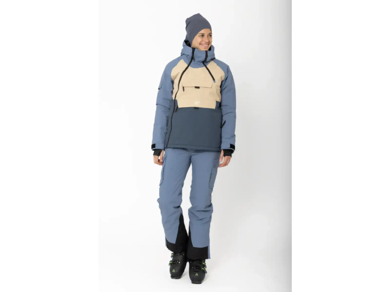 2117 of Sweden Krasse women's ski pants Dusty Blue