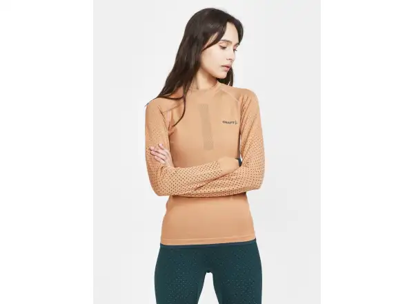 Craft ADV Warm Intensity women's long sleeve shirt orange