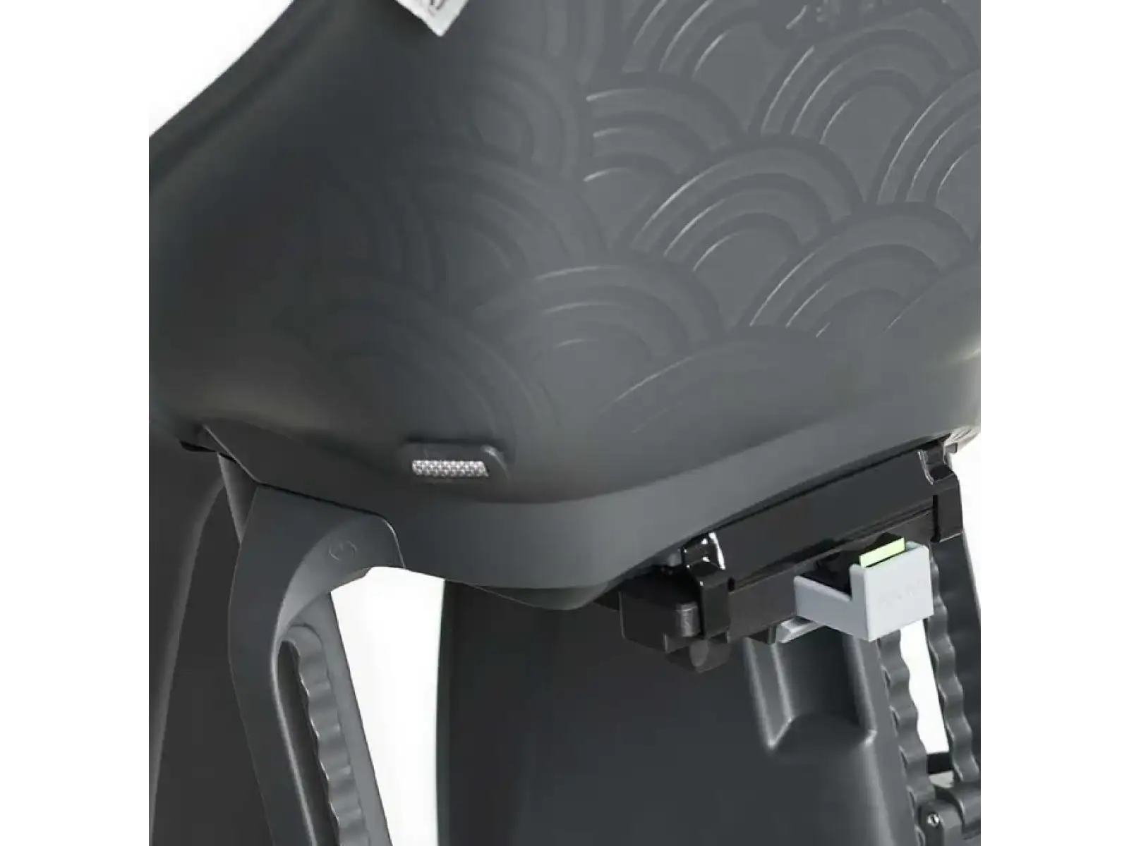 Urban Iki Ta-ke rear bike seat for MIK carriers Bincho Black/Kurumi Brown