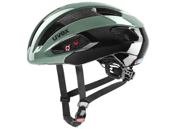 Uvex Rise helmet Moss Green/Black