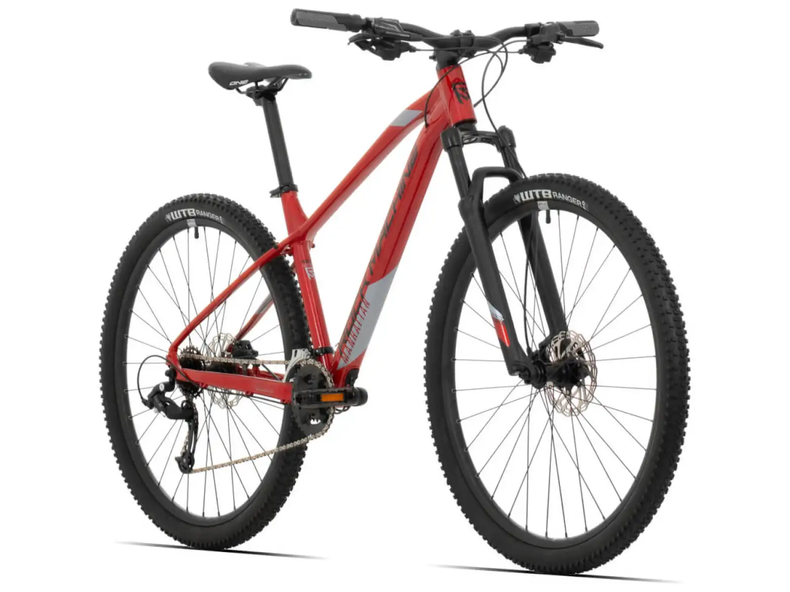 Rock Machine Manhattan 40-29 gloss metallic orange/silver mountain bike