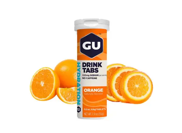 GU Hydration Drink Tabs dissolvable tablets Orange 54 g