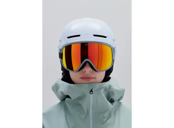 POC Vitrea Mid ski goggles Granite Grey/Partly Sunny Orange