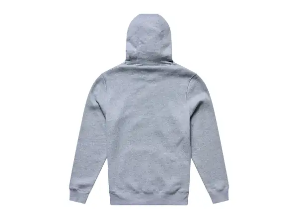 Troy Lee Designs Signature men's zip-up hoodie Gray heather/Red