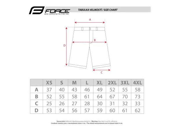 Force Mount men's MTB shorts without padding black