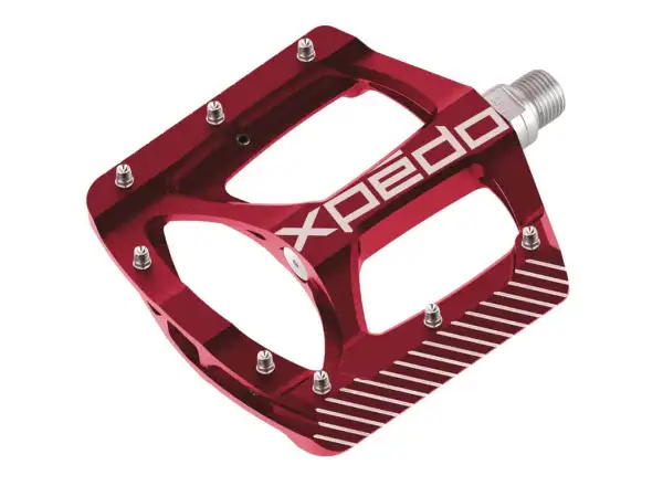 X-pedo ZED platform pedals red