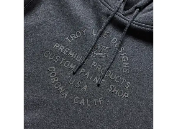 Troy Lee Designs Imprint men's hoodie Black Heather