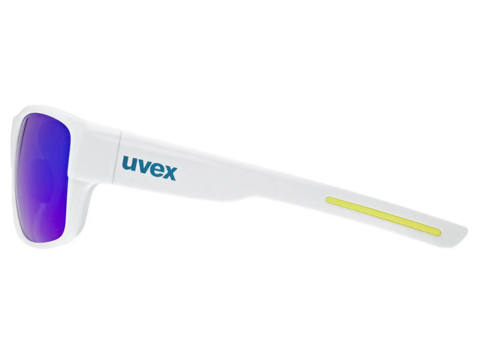 Uvex ESNTL Urban glasses White Matt/Mirror Blue