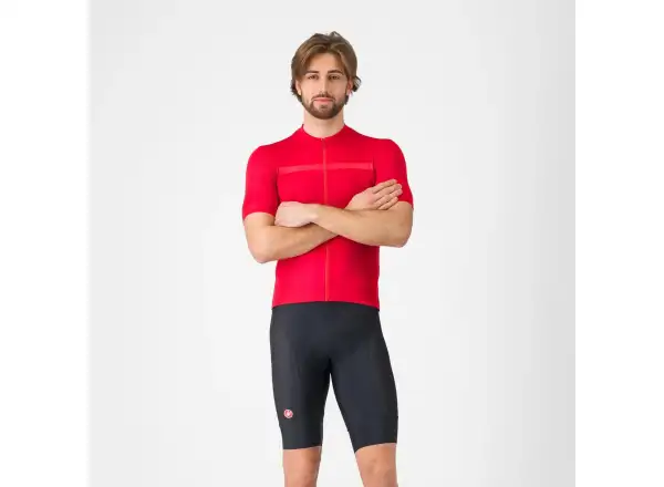 Castelli Competizione 2 men's shorts with insert and braces Black