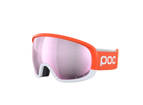 POC Fovea Mid Clarity Comp ski goggles Fluorescent Orange/Clarity Comp Low Light size Uni
