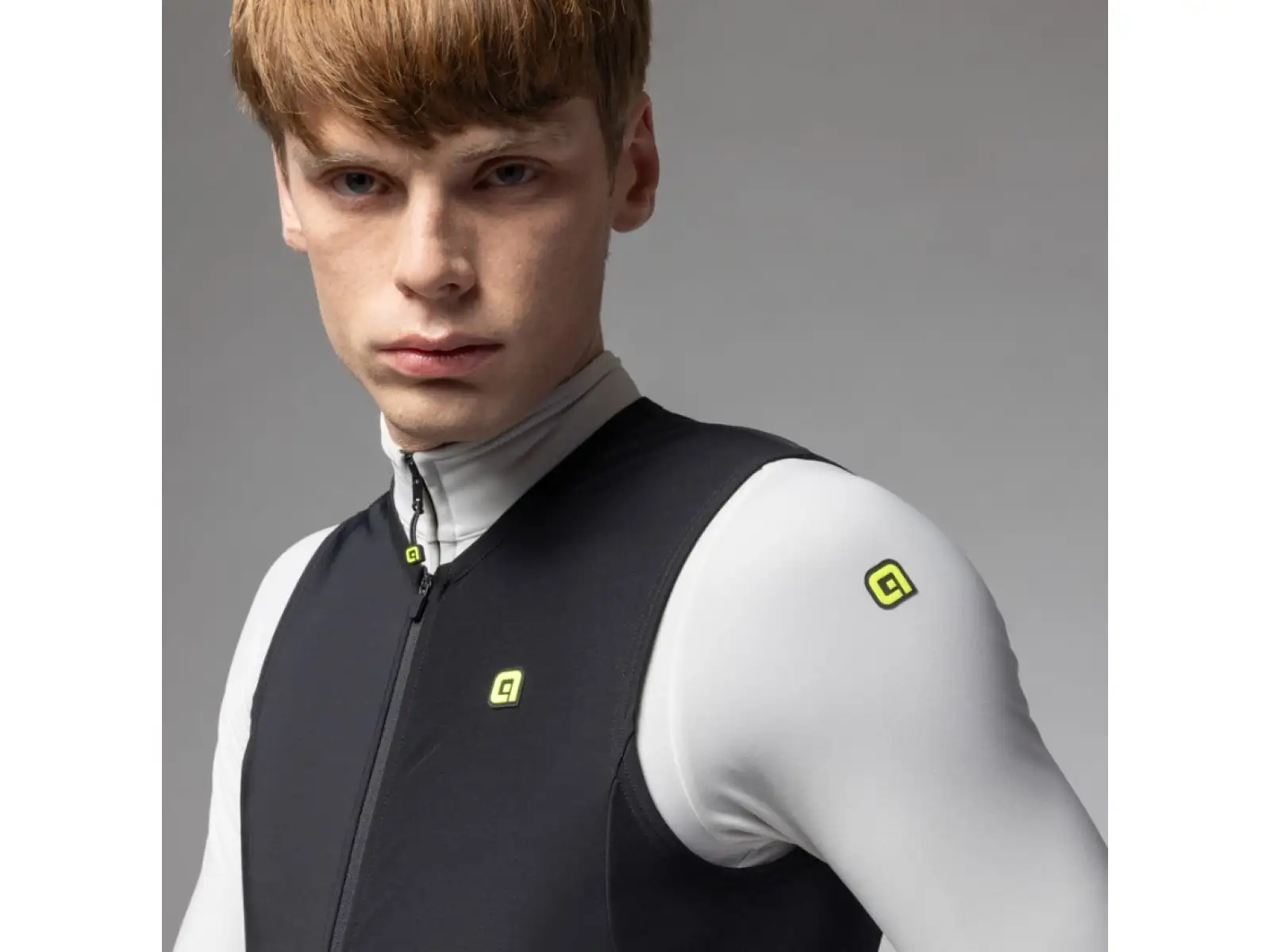 Alé PR-E Thermo 2.0 men's cycling vest Black