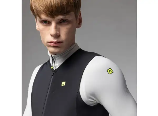 Alé PR-E Thermo 2.0 men's cycling vest Black
