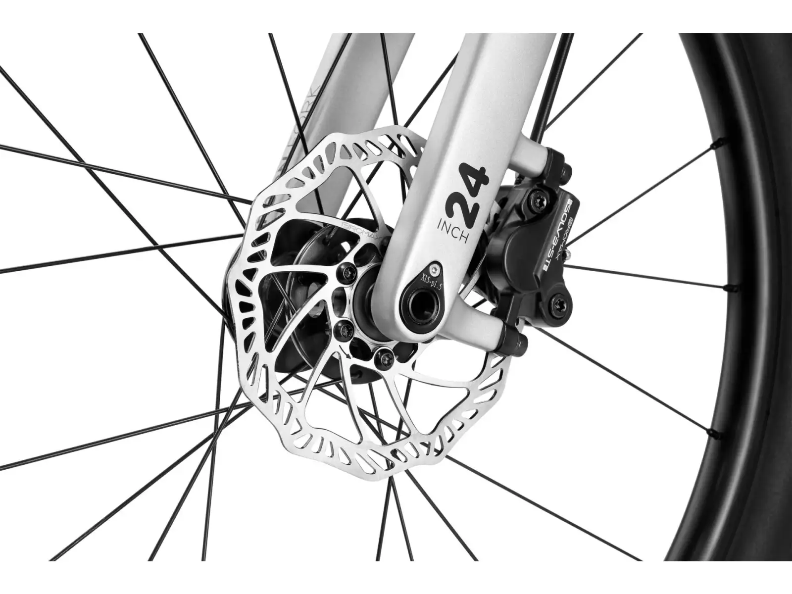 Woom 5 OFF Black 24 children's bike