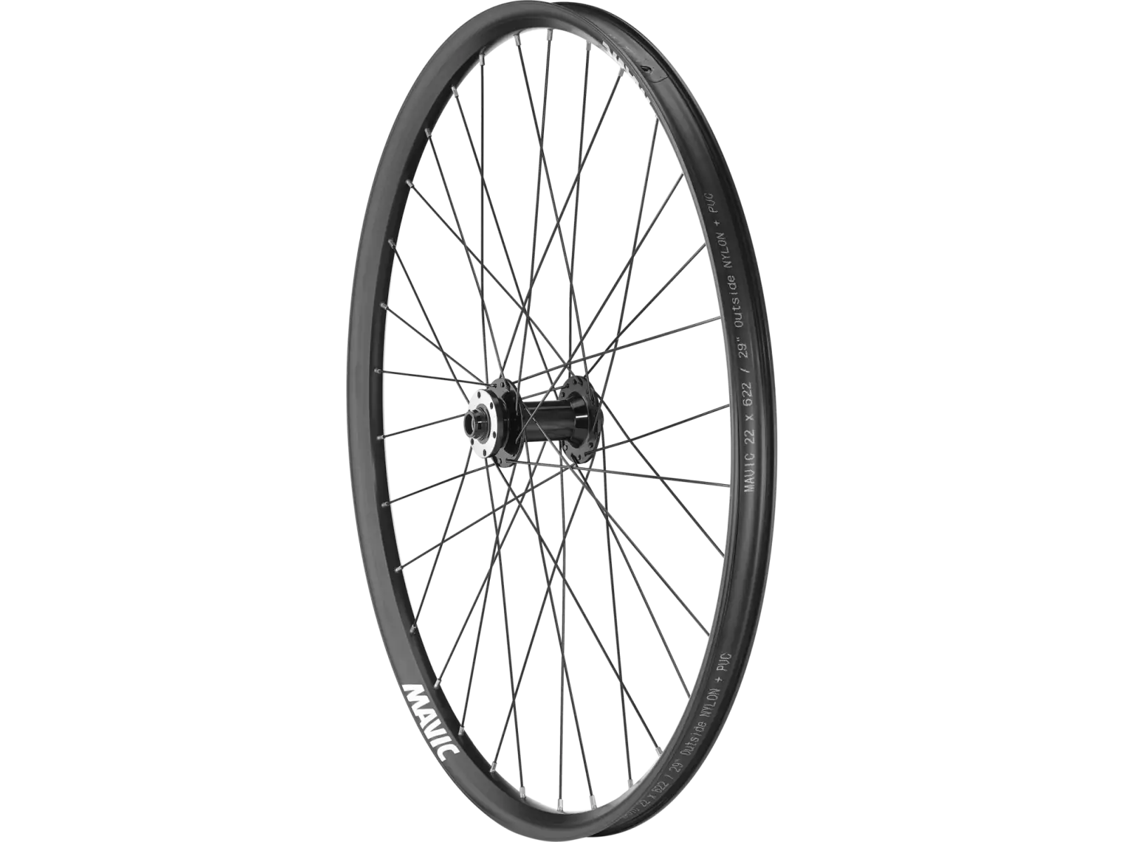 Mavic E-Access XR27 29" Boost 6-bolt front laced wheel