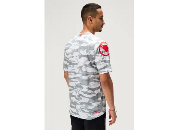 Endura LTD Mountain Camo Printed men's t-shirt short sleeve Grey